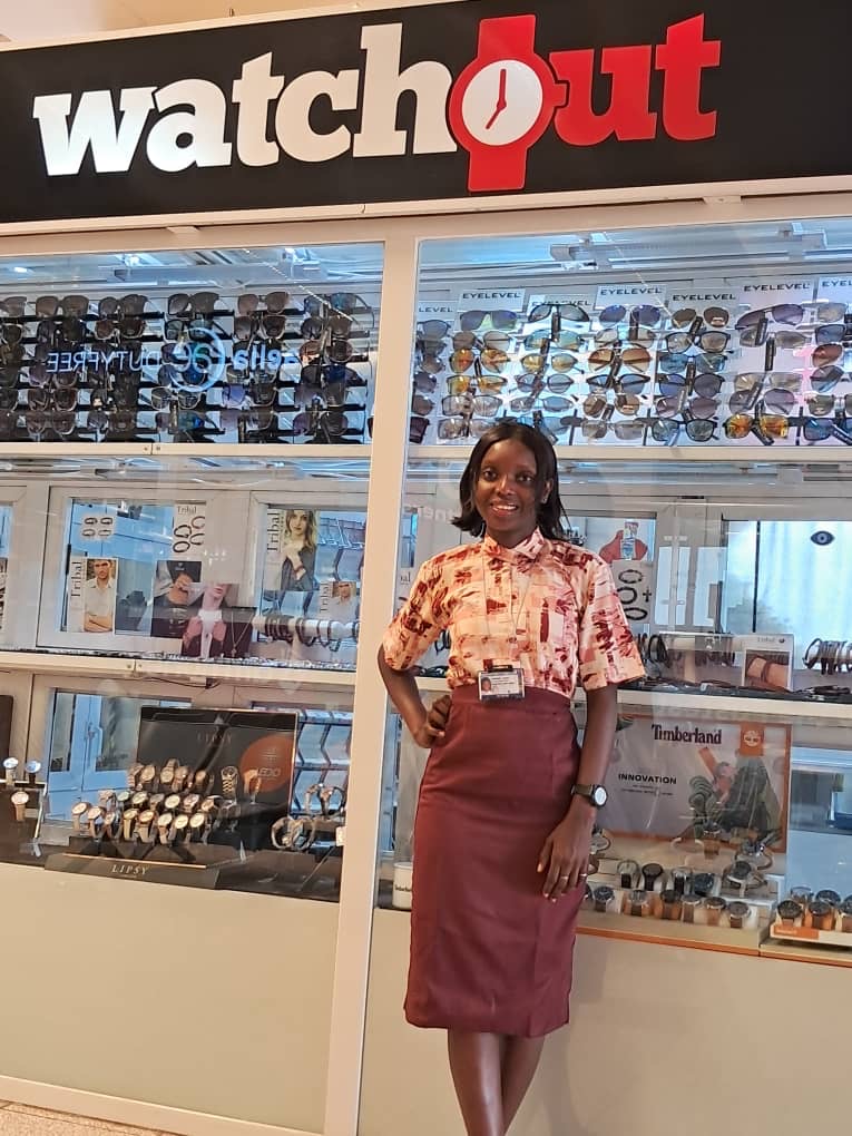 Mariama, Shop Assistant at Watchout